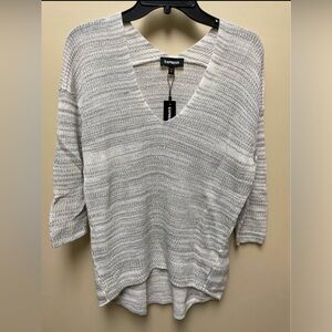 Express Women's Gray Sweater